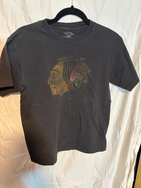 Old Time Hockey Blackhawks black t-shirt